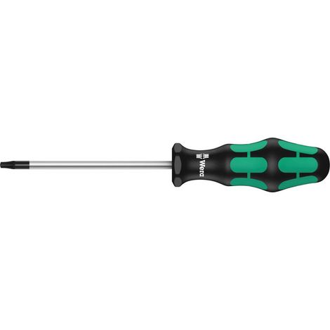 Tournevis TORX WERA Kraftform plus serie 300 avec orifice, T20x100mm (1/4)