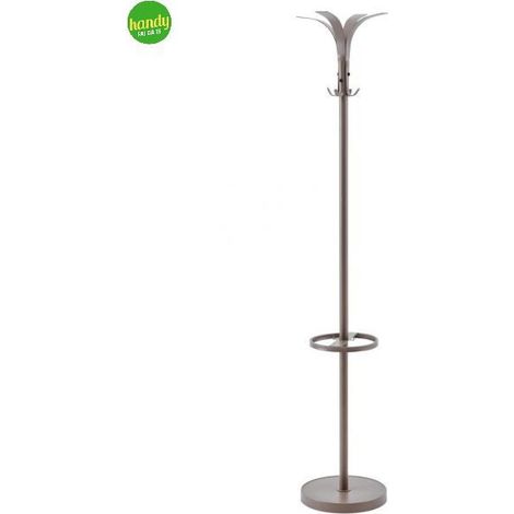 CASA COLLECTION Appendiabiti Watson In Metallo Tortora