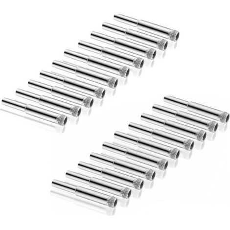 Lot de 20 Forets Diamantés 8 mm pour Verre Céramique Porcelaine Granite Pierre (1/4)