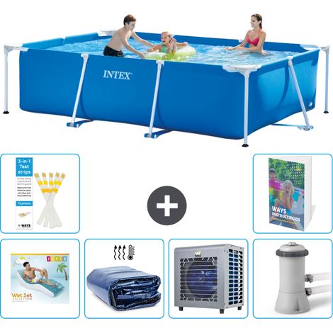 Intex Piscina con struttura Rettangolare - 300x200x75 cm - 7-pezzi  S112 (1/5)