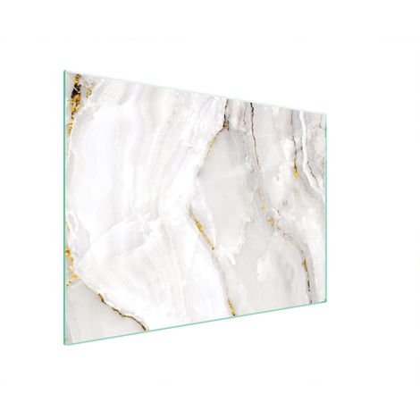 PLACA PROTECTORA DE VIDRIO PARA ESTUFA 70x52 MÁRMOL (1/5)