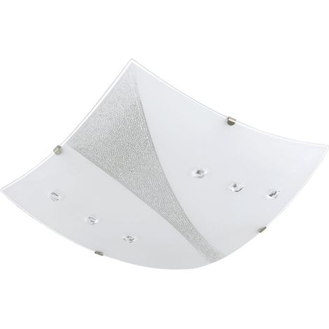 LED Deckenleuchte 1flg Metall weiß, Modul 1x12W