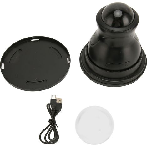 Rouleau de massage électrique vibrant avec ventouse pour muscles, fixation murale (1/5)