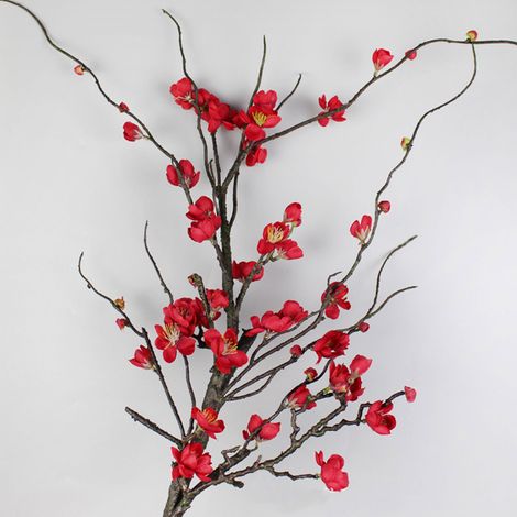 Arbre artificiel de chèvrefeuille d'hiver, fausse branche de chèvrefeuille d'hiver, décoration intérieure (1/5)