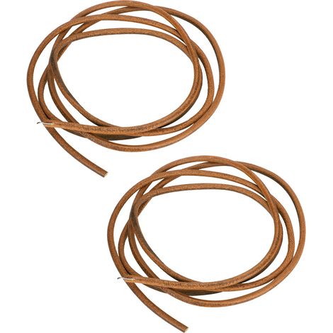 2 Pièces Courroie Machine à Coudre Cuir Véritable pour Pédale à Pied Accessoires (1/5)