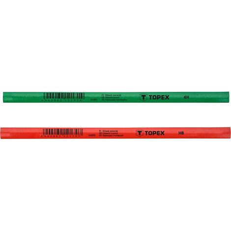 Zimmermannsbleistift 4H grün (1/2)