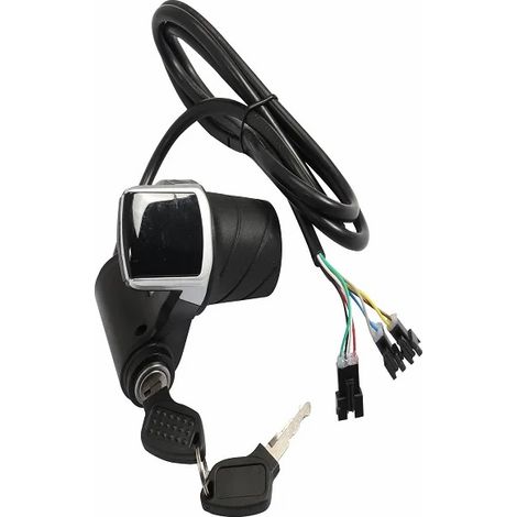 Accessoires d'origine pour vélo électrique Fiido D1D2 : guidon d'accélérateur avec affichage électronique. (1/5)