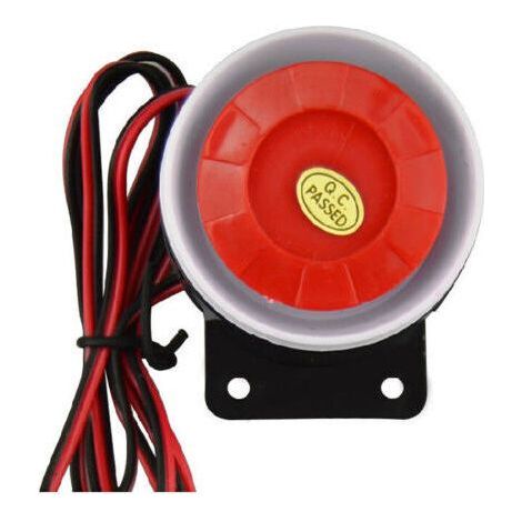 12V 120dB Wired Mini Siren For Security Alarm System Alarm Accessories Siren Home Security Alarm System Burglar Horn Buzzer Loud Burglar Alarm (1/3)
