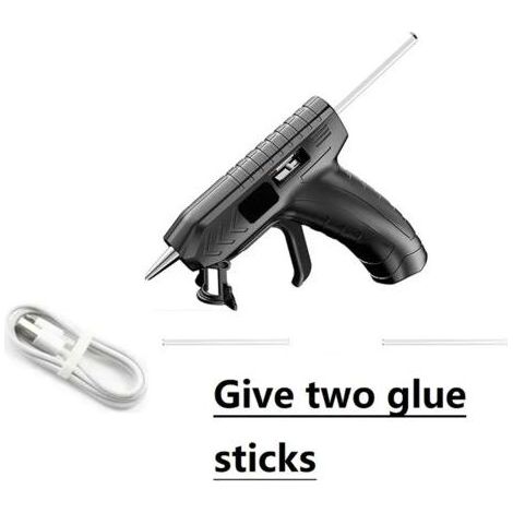 Pistolet à colle thermofusible sans fil 3.6V, avec bâton de colle, Rechargeable par USB, haute température, outil de réparation, bricolage à domicile (1/5)