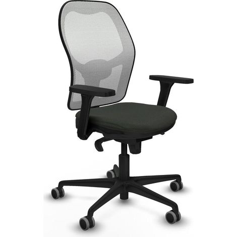 Piqueras y Crespo Jorquera Sedia da Ufficio Ergonomica Nera