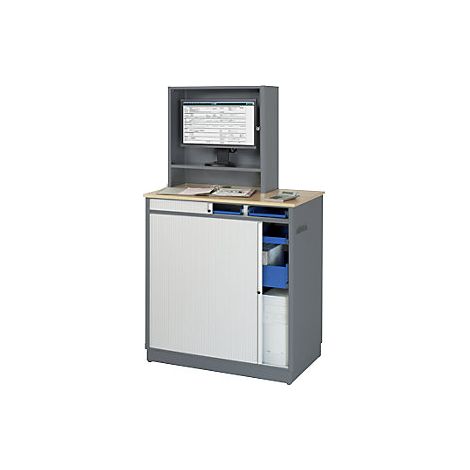 Estación de trabajo para ordenador con armário  H x A x P 1810 x