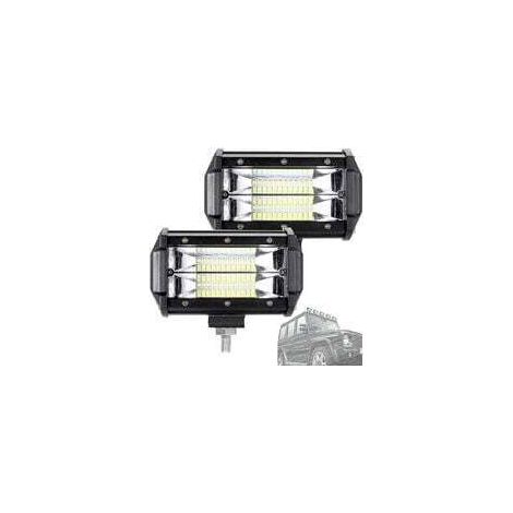 Riflettori LED Faro da lavoro 72W LED Offroad Faro ausiliario 12V 24V Auto Faro da lavoro IP67 Impermeabile (2 x 72W)