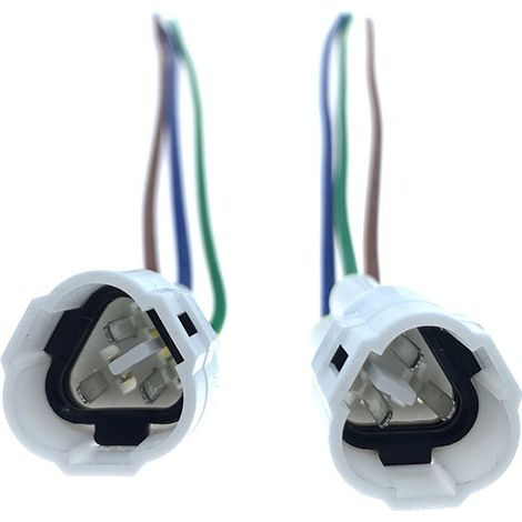 Connecteur de faisceau de câbles du moteur de réglage en hauteur des phares compatible avec les Toyota Camry, Corolla et Altis -- JB1247-3P