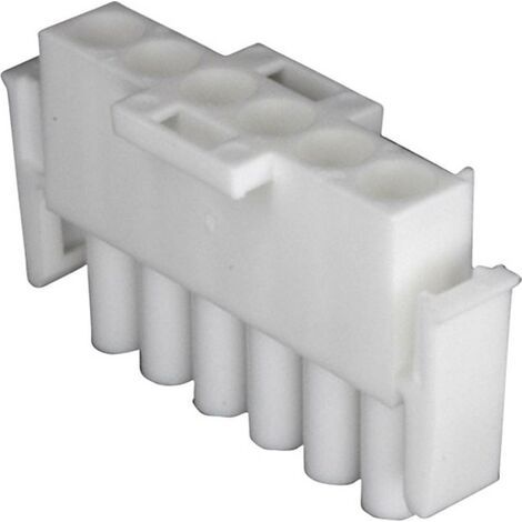 TE Connectivity Boîtier pour contacts mâles série Universal-MATE-N-LOK Nbr total de pôles 6 640581-1 1 pc(s) Q081041 (1/5)