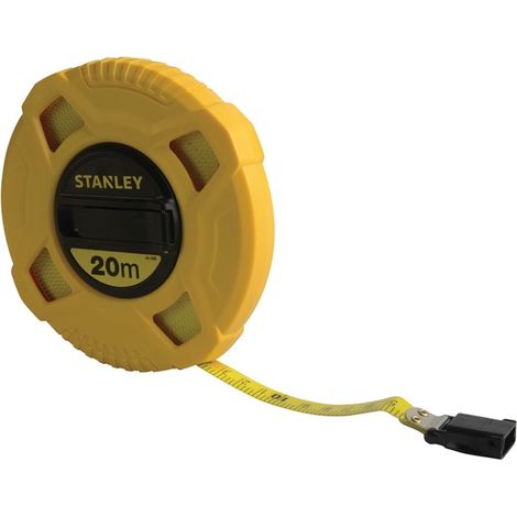 Stanley 0-34-296 Closed Case Fibreglass Long Tape 20m STA034296