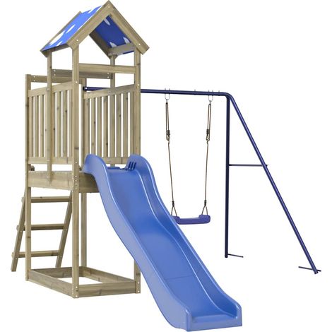 Maison Exclusive - Set da Gioco da Esterno in Legno di Pino Impregnato