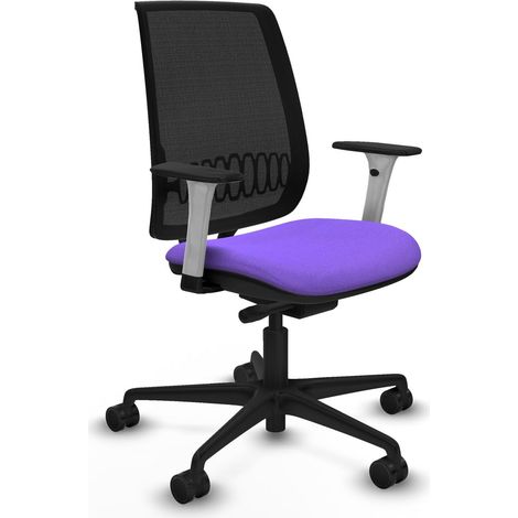 Silla de oficina piqueras y crespo Alares blanco espuma inyectada (1/2)