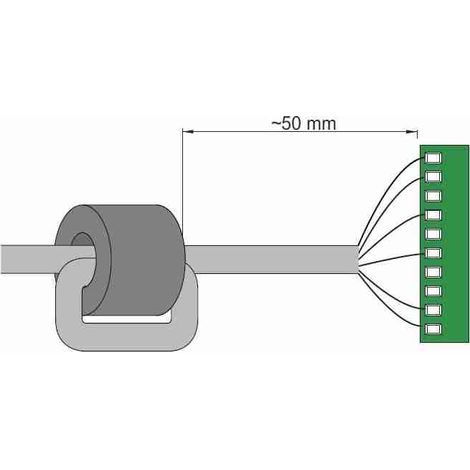 KEMC2 Kit Coppia Ferriti DITEC ENTREMATIC KEMC2 Per Porta Automatica