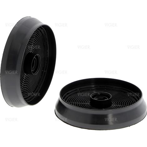 Lot de 2 filtres charbon ACM14 145x30mm (49011548, 9179183012) Hotte AIRLUX, ARISTON HOTPOINT, AYA, BEKO, CANDY, ELCOLUX, FAR, FRANCIA, GERMANIA, GLEM, INDESIT, LEISURE, PROLINE, ROSIERES, SAMSUNG, SO (1/4)