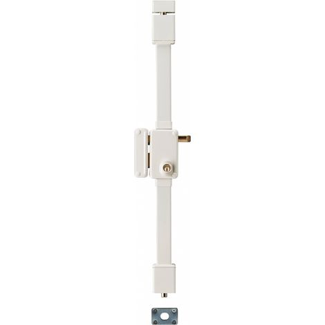 Serratura BELUGA bianca cr hg5 a traino 75 x 130 sinistra 4 chiavi - THIRARD (1/2)