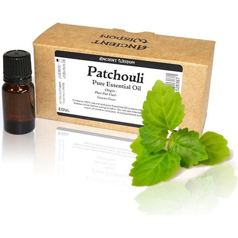 Étiquette sans marque d'huile essentielle de patchouli de 10 ml- Vendu par 1
