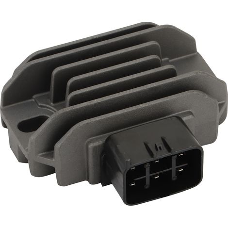 Compatible with Kawasaki KFX400 (2003-2006) 6-pin voltage regulator and charging system rectifier regulator, original factory code 21066-0042/21066-S004, ATV rectifier.