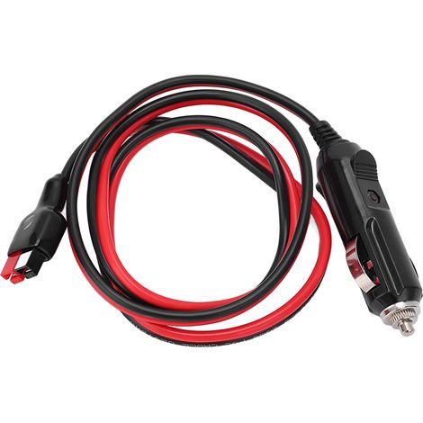 Car Cigarette Lighter Adapter Cable with LED Indicator Auto Cigar Lighter Plug Power Supply Cord (1/5)
