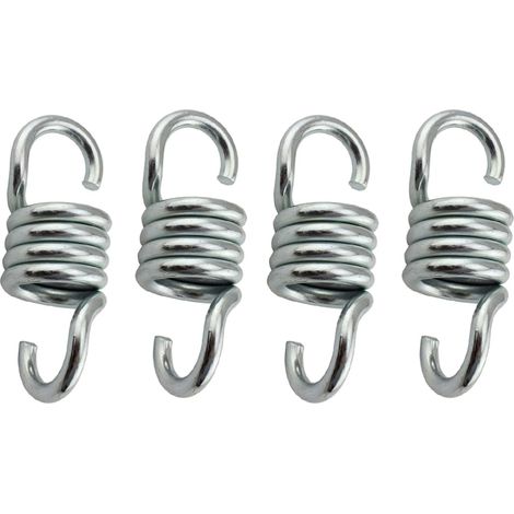 Dmeizhen-Ressorts de compression 4 pcs chaise hamac suspendu porche swing printemps utile robuste robuste swing fourniture double crochets pivotants accessoires extérieurs grande résistance à la corro (1/4)