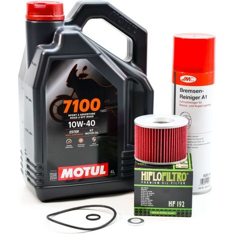 Kit Entretien Vidange Standard pour TRIUMPH Daytona 1200 de 1993 à 1997 - MOTUL 7100 10W40 4L