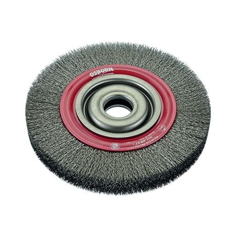 Brosse à fil circulaire - Ø 100 mm - fil acier - Ø du fil 0.3 mm - OSBORN