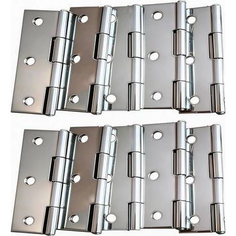 10 Pièces charniere porte, Charniere inox,Charnière invisible,Porte placard/Petites portes / Tiroirs / Fenêtres / Pianos / Coffret à bijoux armoires de quincaillerie de meubles de maison (1/5)