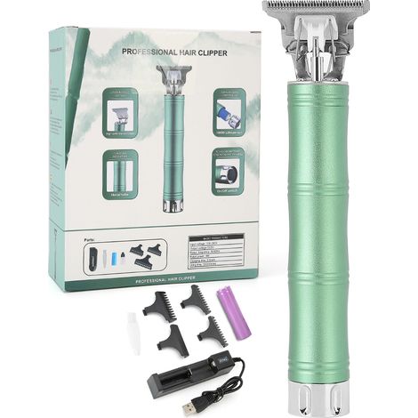 Tondeuse Cheveux Homme Électrique Professionnelle Or S9 - Machine à Couper Barbershop (1/5)