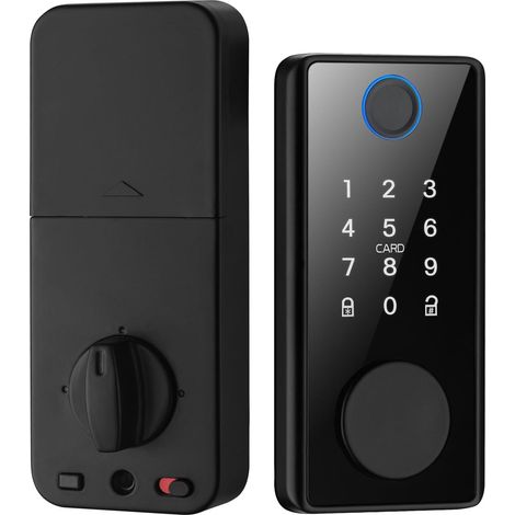 de Puerta Inteligente con Huella Digital Cerradura de Puerta (1/5)