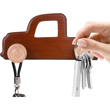 enfant générique Porte manteau mural en bois en forme de