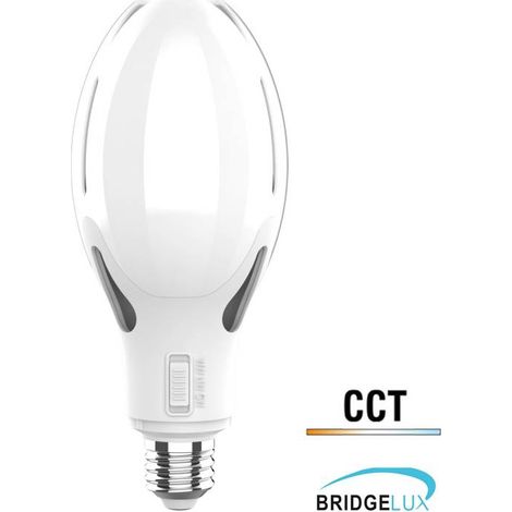 Bombilla LED STREET E27, Chip Bridgelux, 40W, 3CCT, 3000-4000-6000K (1/4)