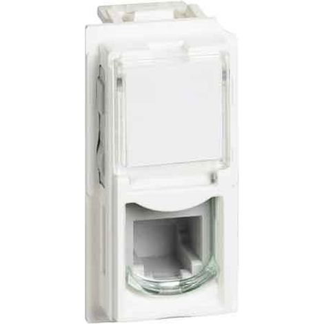 PRESA TELEFONICA RJ11 'LIVING NOW' BTICINO Bianco