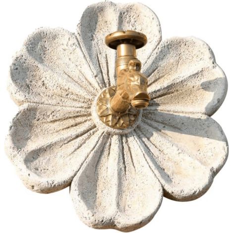 Rosace Décorative pour Robinet Extérieur Flora