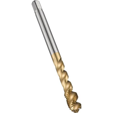 Trapanatrice per filettare DIN 374C EX10TIN MF8x1mm HSS-E-PM TiN 2,5XD 6H