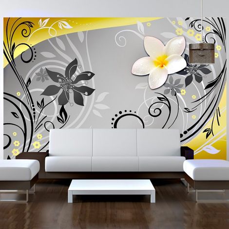 Papier peint rêveries matinales IIi - 350 x 245 cm (1/4)