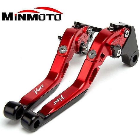 Accessoires moto pour V-max 1700 Vmax 1700 Vmax1700 2009-2016 2015 2014 Leviers de frein et d'embrayage pliables et extensibles CNC (W) (1/5)