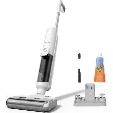 Proscenic F10 Pro Aspirapolvere senza Fili Lavapavimenti Potente Intelligente Pulizia per Duro Pavimento Secco e Umido, Spazzola Autopulente con Bordi Stretto, Display LED, Spruzzo dell'Acqua (1/5)