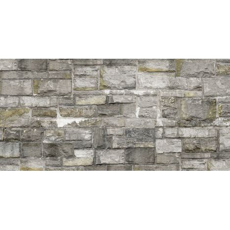 Küchenrückwand WandArt easy 120 x 58,5 cm, 3 mm, old castle wall Spritzschutz