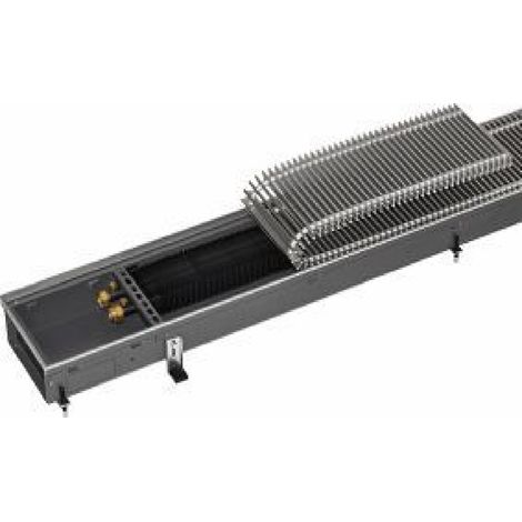 KM Bodenkanalheizung NK 380 Roll-Rost Alu natur elox. 380x92x1600 - 7738318076 von Buderus