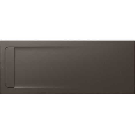 Receveur de douche extra plat en Stonex® Aquos - 1800x700mm - Café (1/2)