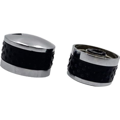 Universal Gas Grill Control Knob Metal Grill Knob Fits All Appliances with 8mm D Axis (1/5)