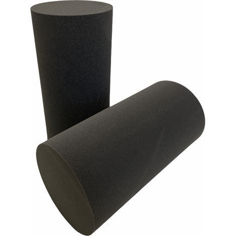Bass trap Cilindro  Ignifughi - Diametro 20 Cm - altezza 40 Cm   fonoassorbenti insonorizzanti piramidale per correzione audio in poliuretano isolamento acustico dj (1/3)