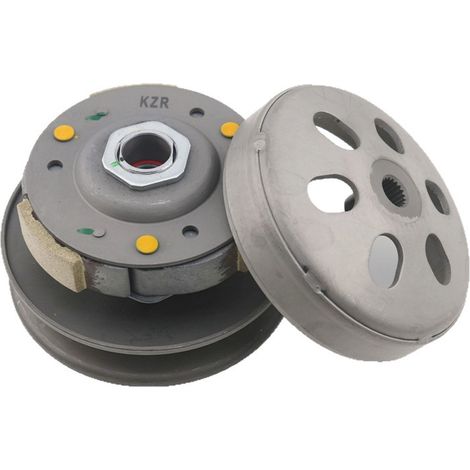 Applicable à l'embrayage des motos Honda LEAD125, Scimitar, PCX125, KZR, poulie et ensemble de poulie de courroie arrière (1/5)
