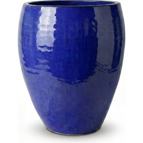 Vaso POSEIDON 46x55cm blu majorelle