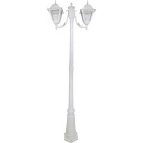 LAMPIONE NEW YORK H 200 CM 2 LUCI BIANCO