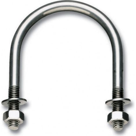 ABRAZADERA DE VARILLA INOXIDABLE PARA TUBOS INOXIDABLES DE 22 MM - BE 8381SX/22